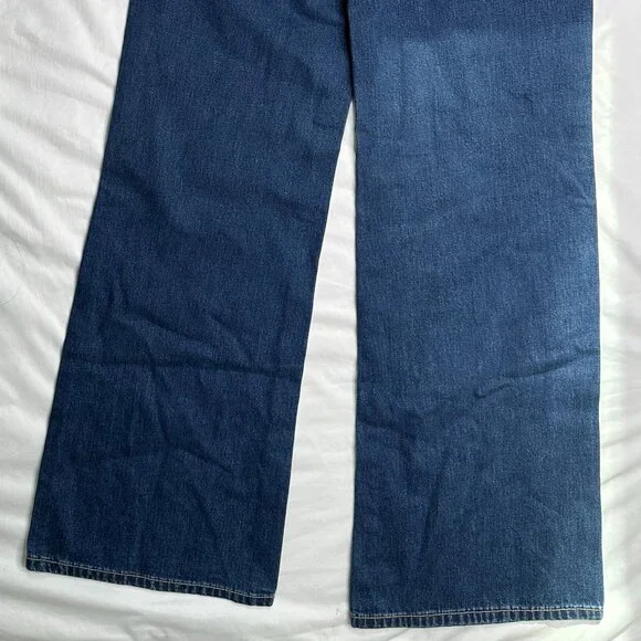 Diesel Jeans Vicious Wide Leg Size 26x31 Denim Blue NWT